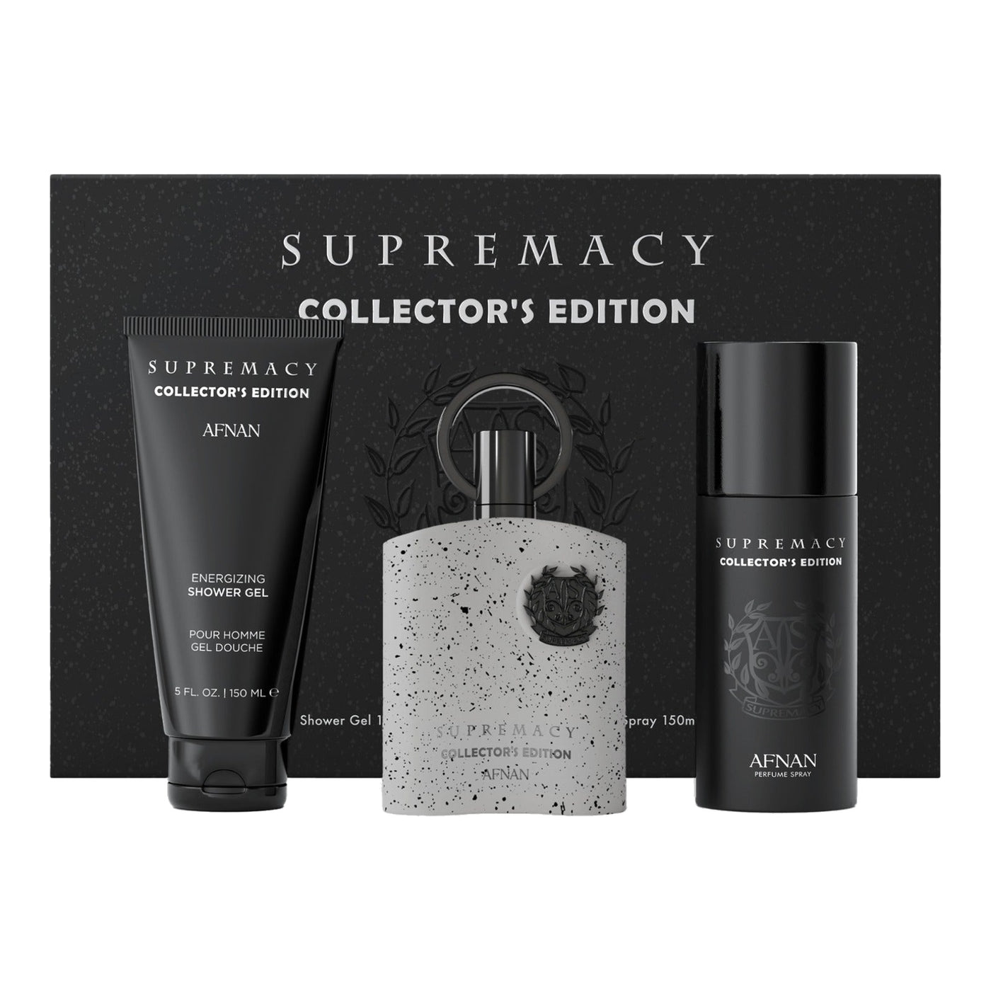 Afnan Supremacy Collector's Edition — set de regalo de 3 piezas con su caja original | PATAIMPORT