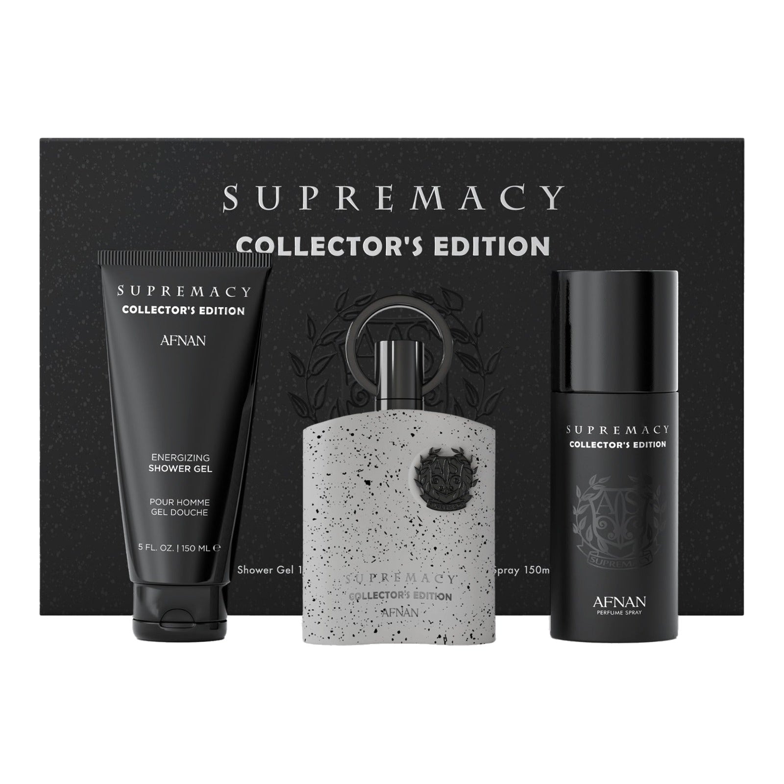 Afnan Supremacy Collector's Edition — set de regalo de 3 piezas con su caja original | PATAIMPORT