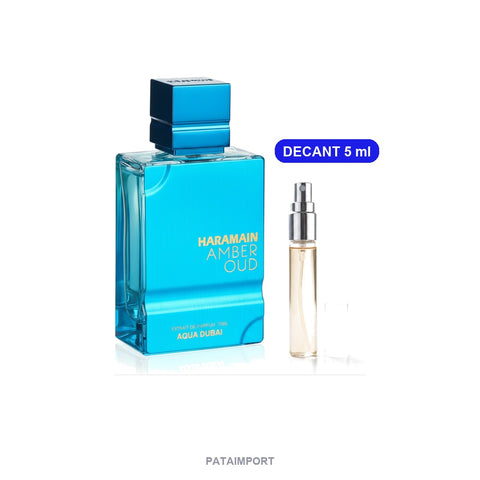 Decant Al Haramain Amber Oud Aqua Dubai