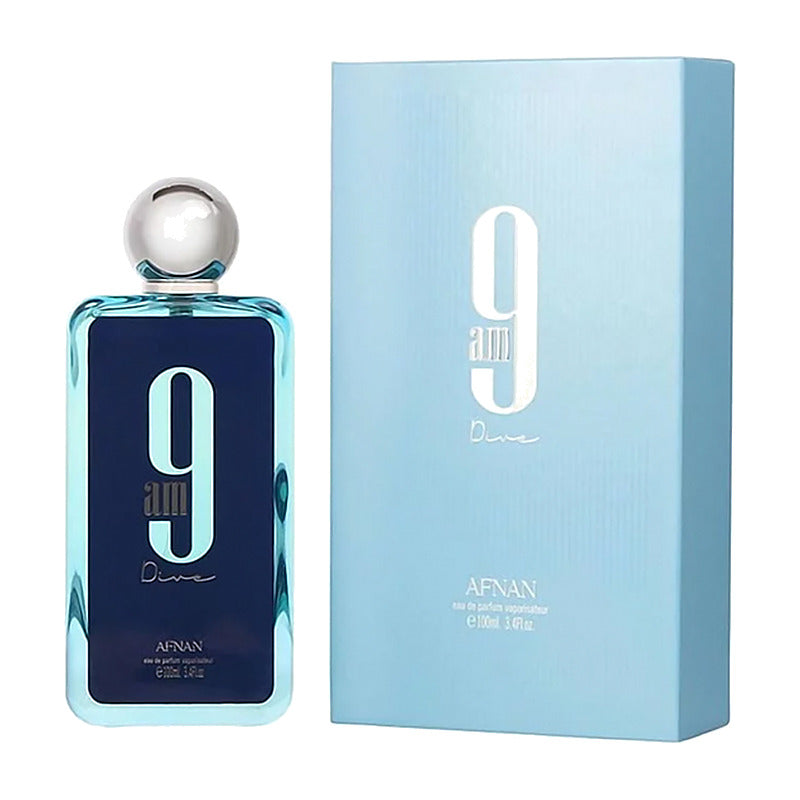 Afnan 9AM Dive 100 ml — body splash original | PATAIMPORT