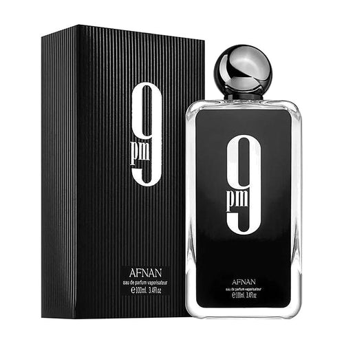 Afnan 9PM Black 100 ml — body splash original | PATAIMPORT