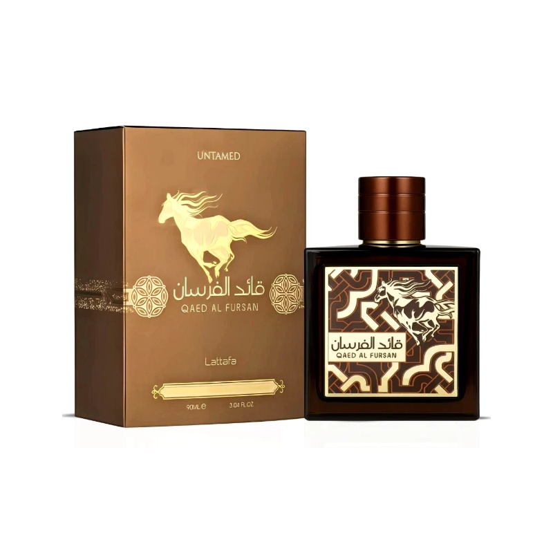 Perfume Lattafa Qaed Al Fursan Untamed (Marron)EDP 90Ml — original sellado | PATAIMPORT